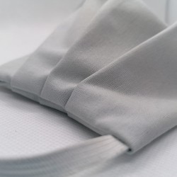 Maska bawełniana szara z nadrukiem