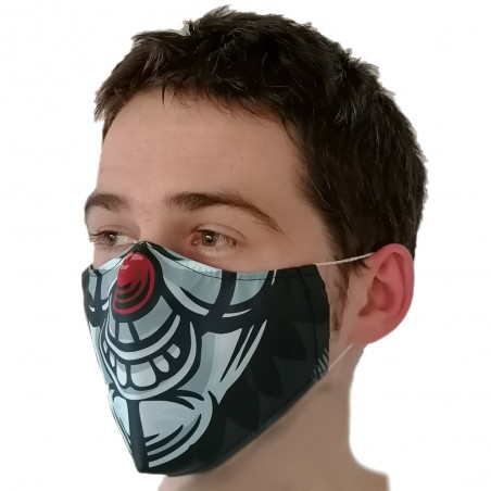Maska duża z nadrukiem full print